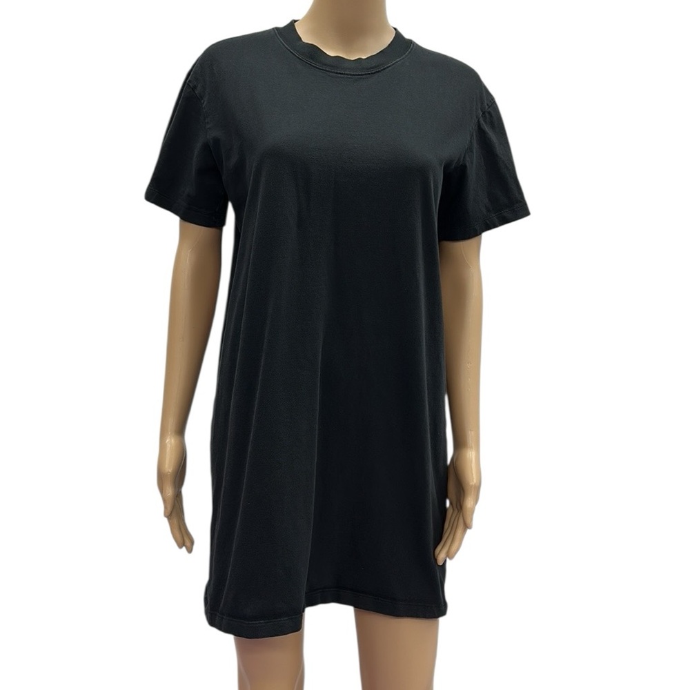 Madewell Cotton Oversized Boyfriend Short Sleeve Crew Neck Tee Dress Womens S